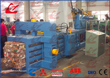 kaufen Hydraulische Emballierungsmaschine des rezyklierten Zeitungspapiers Ballenpress, horizontale Ballenpresse der Pappe22kw online manufacture