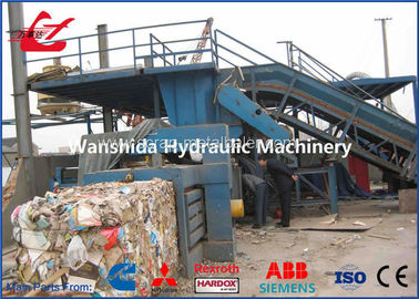 kaufen Plastikder flaschen-Y82/W-125 Ausgabeleistungs-manuelle Bindung Ballenpreßder maschinen-6-8t/H online manufacture