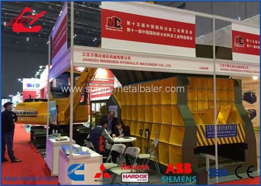 kaufen Automatisches hydraulisches Altmetall-Scherhorizontale Metallschere mit Mitsubishi/Siemens PLC online manufacture