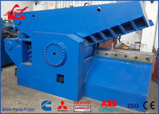 kaufen 160-Tonnen-Hydraulik-Alligatorschere 800 mm Klinge 18,5 kW Motor online manufacture