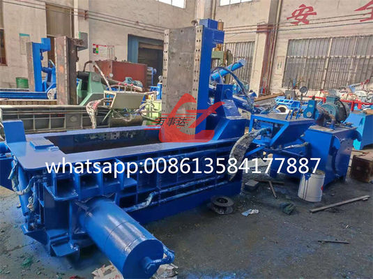 kaufen Stärke 1200-1500KG/H des WANSHIDA-Altmetall-Ballenpreßaluminiumballenpreßverdichtungsgerät-Maschinen-Maximum-3mm online manufacture