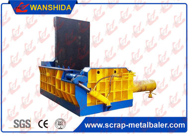 Gelbe horizontale Altmetall-Ballenpress-/Steuerungs-hydraulischer Schrott-Emballierungsmaschine 18.5kw | 110kw