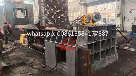 200 Tonnen hydraulische Metallschrottballermaschine mit PLC-Steuerung