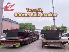 Lieferung von zwei 800-Tonnen-Balle Breaker-Sets