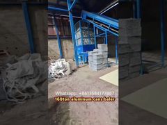 160-Tonnen-Aluminiumdosen-Ballenpresse
